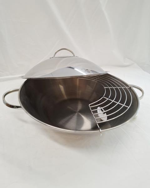 WOK LAGOSTINA LAGOFUSION ACCIAIO INOX