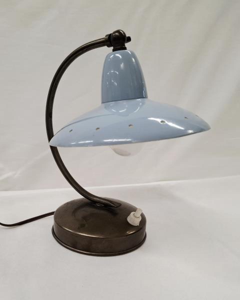 LAMPADA ALLUMINIO DESIGN ITALIANO STILNOVO ANNI '50