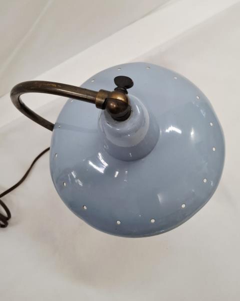 LAMPADA ALLUMINIO DESIGN ITALIANO STILNOVO ANNI '50