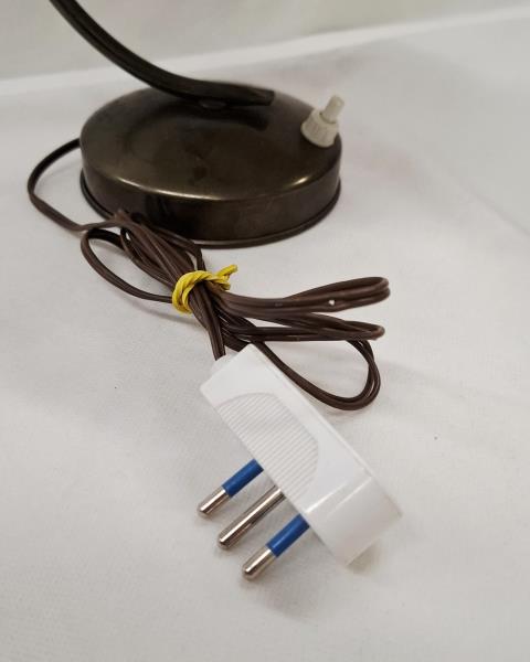 LAMPADA ALLUMINIO DESIGN ITALIANO STILNOVO ANNI '50