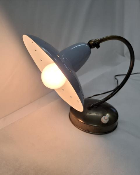 LAMPADA ALLUMINIO DESIGN ITALIANO STILNOVO ANNI '50