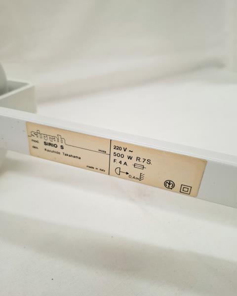 LAMPADA DA SOFFITTO SIRIO S PER SIRRAH DI KAZHUIDE TAKAHAMA BIANCA