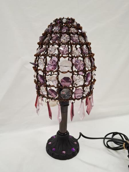 LAMPADA METALLO CIONDOLINI LILLA