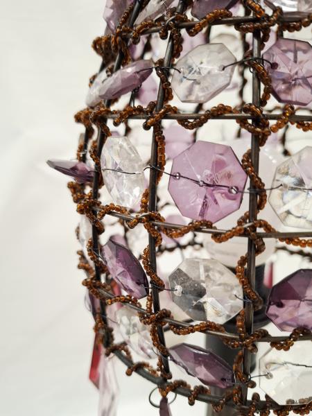 LAMPADA METALLO CIONDOLINI LILLA