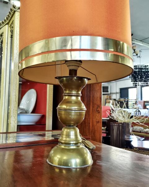 LAMPADA OTTONE CAPPELLO ARANCIONE