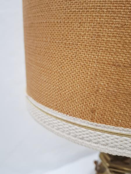 LAMPADA OTTONE PARALUME MARRONE BEIGE