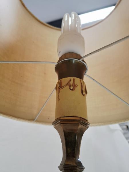 LAMPADA OTTONE PARALUME MARRONE BEIGE