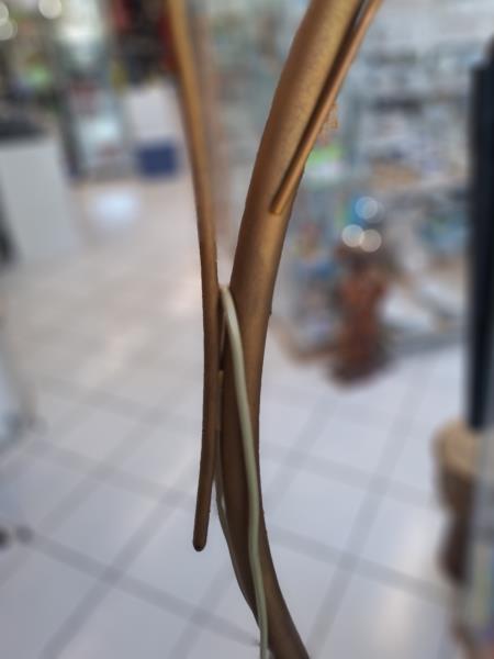 LAMPADA PIANTANA SIL LUX DORATA