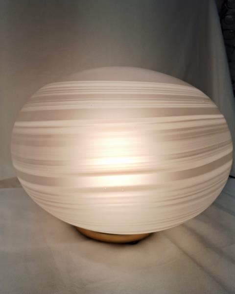 LAMPADA VEART BOCCIA VETRO SATINATO BIANCO