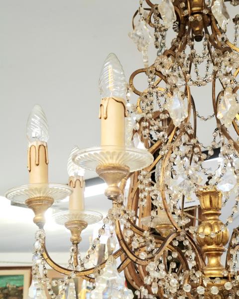 LAMPADARIO IN STILE MARIA TERESA