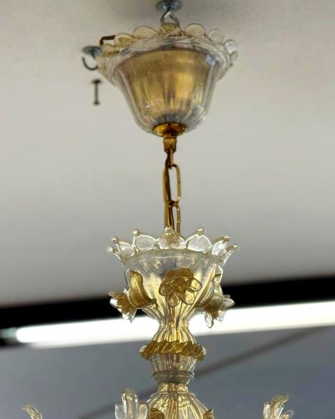 LAMPADARIO LA MURRINA 5 FIAMME