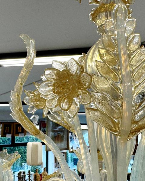 LAMPADARIO LA MURRINA 5 FIAMME