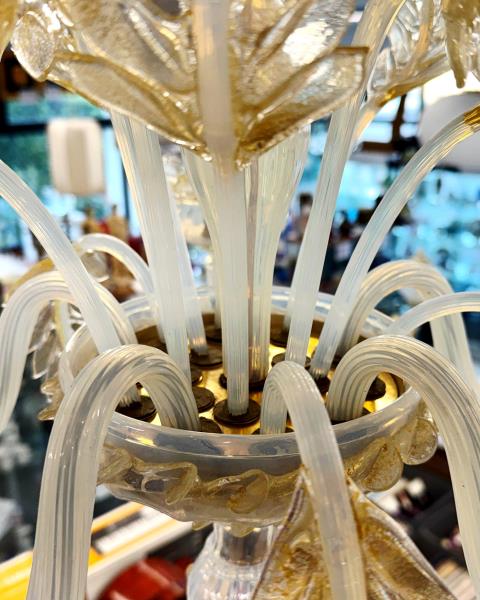 LAMPADARIO LA MURRINA 5 FIAMME