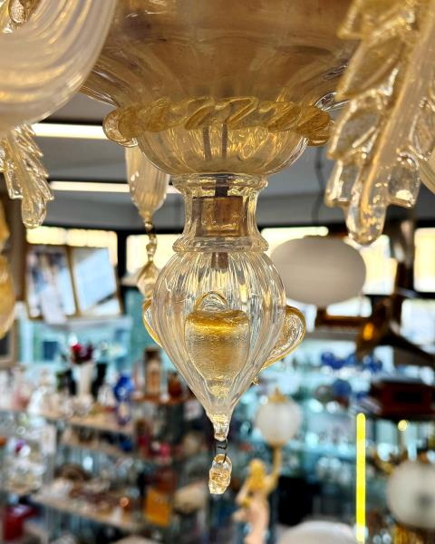 LAMPADARIO LA MURRINA 5 FIAMME