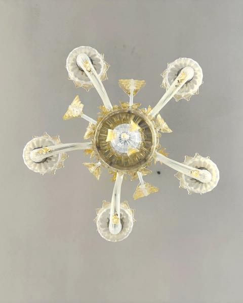 LAMPADARIO LA MURRINA 5 FIAMME