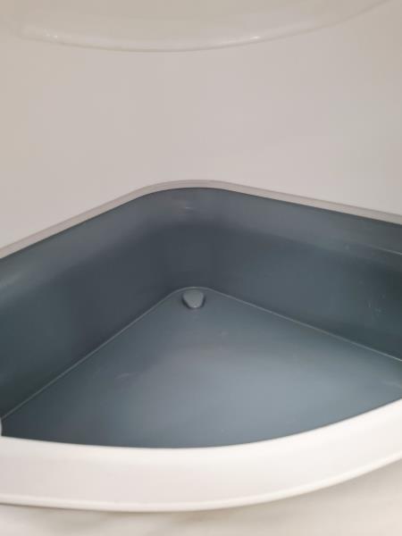 LETTIERA ANGOLARE BIANCA AZZURRA