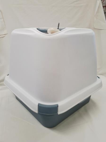 LETTIERA ANGOLARE BIANCA AZZURRA