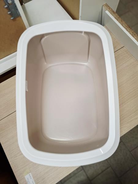 LETTIERA APERTA BEIGE BIANCA GRANDE