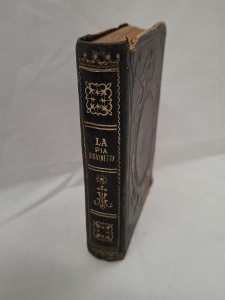 LIBRETTO D'EPOCA LA PIA GIOVINETTA