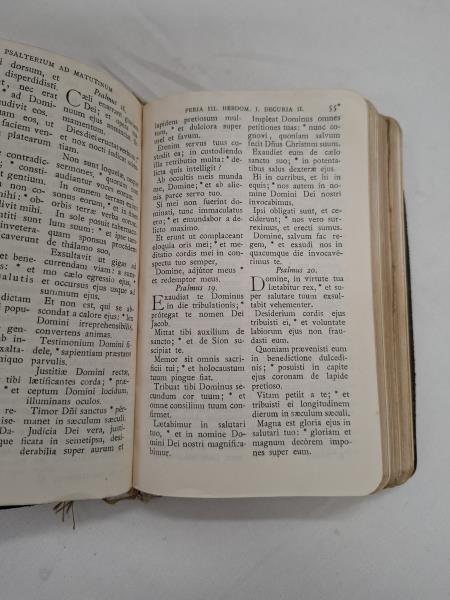 BREVIARIO AMBROSIANO D'EPOCA - PARTE ESTIVA