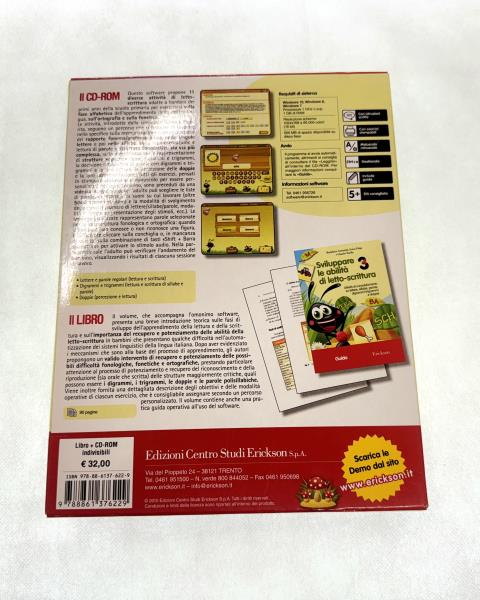 LIBRO + CD ROM SVILUPPARE LE ABILITA' DI LETTO-SCRITTURA 3