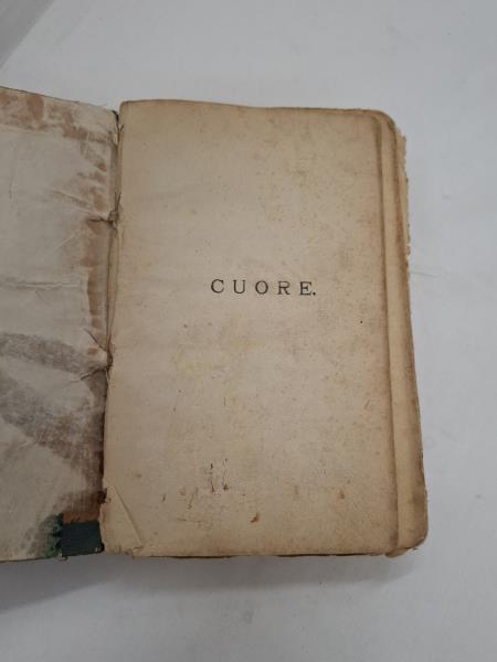 LIBRO CUORE D'EPOCA