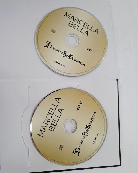 LIBRO E CD 50 ANNI DI MARCELLA BELLA