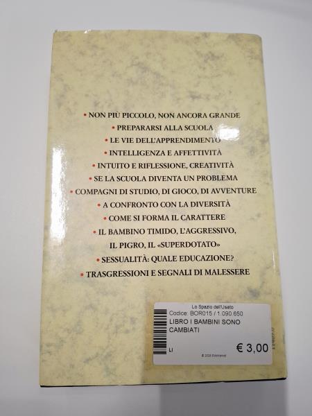 LIBRO I BAMBINI SONO CAMBIATI