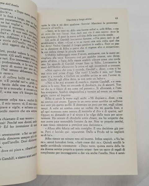 LIBRO IL SIGNORE DEGLI ANELLI