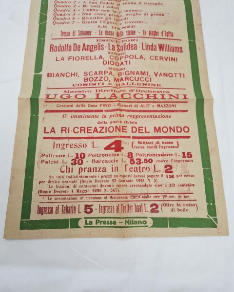 LOCANDINA TEATRO EDEN ANNI '20