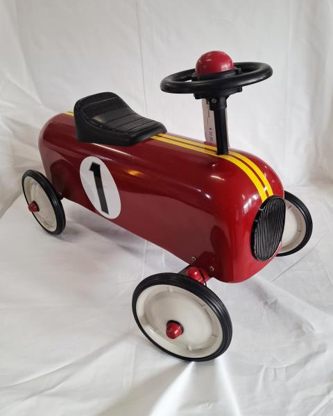 MACCHININA PRIMI PASSI METALLO ROSSO