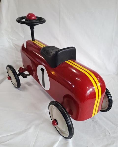 MACCHININA PRIMI PASSI METALLO ROSSO