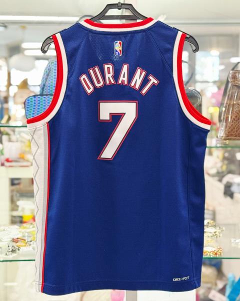 MAGLIA BASKET BLU NIKE NETS 