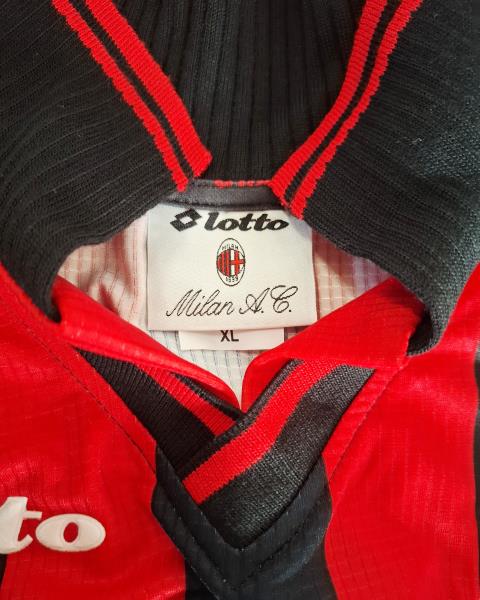 MAGLIA MILAN UFFICIALE BOBAN AUTOGRAFATA