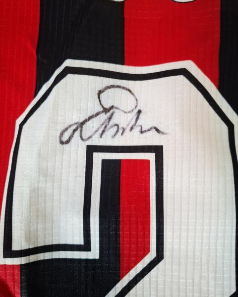 MAGLIA MILAN UFFICIALE BOBAN AUTOGRAFATA
