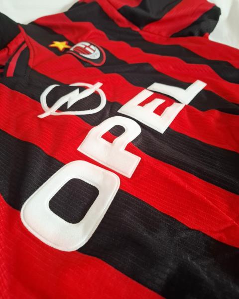 MAGLIA MILAN UFFICIALE KLUIVERT AUTOGRAFATA