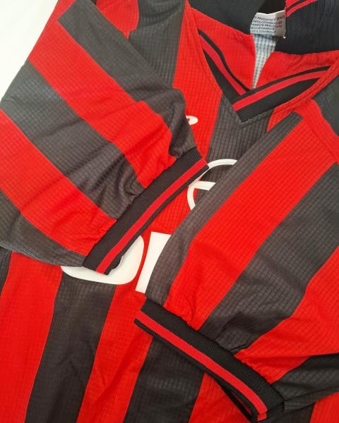 MAGLIA MILAN UFFICIALE KLUIVERT AUTOGRAFATA