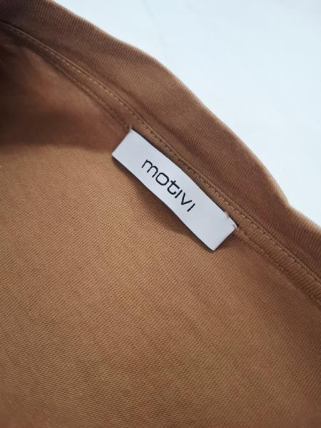 MAGLIA MOTIVI MARRONE SCHIENA VELATA TG L
