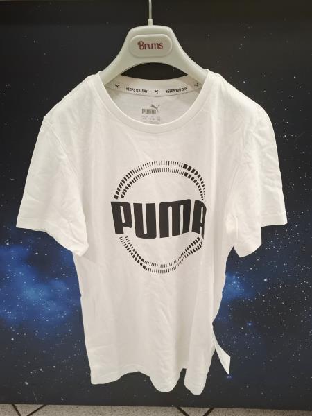 MAGLIA PUMA BIANCA TG 11/12 ANNI