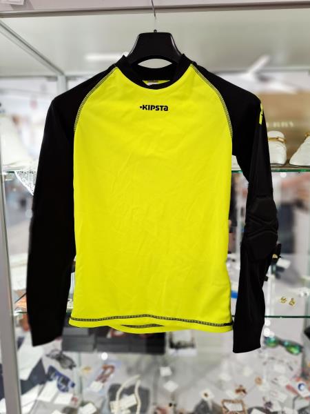 MAGLIA+PANTA ERREA GIALLO NERO PORTIERE TG 12 ANNI