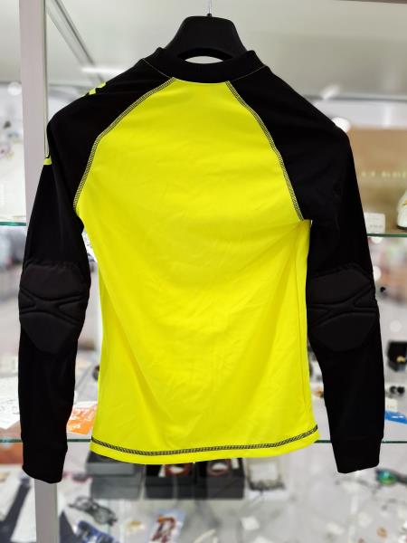 MAGLIA+PANTA ERREA GIALLO NERO PORTIERE TG 12 ANNI