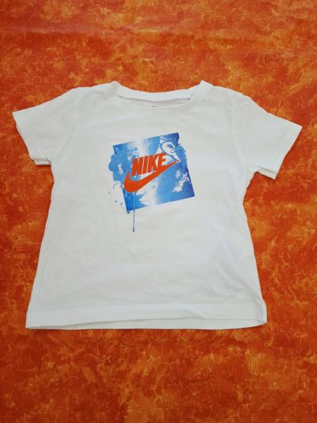 MAGLIA+PANTALONCINO NIKE BIANCO AZZURRO TG 24 MESI