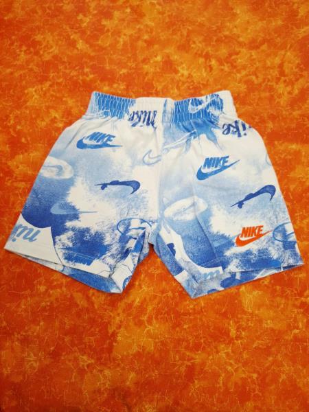 MAGLIA+PANTALONCINO NIKE BIANCO AZZURRO TG 24 MESI
