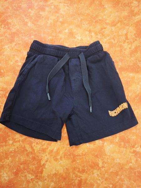 MAGLIA+PANTALONCINO RICHMOND BIANCO NERO ARANCIONE TG 2 ANNI
