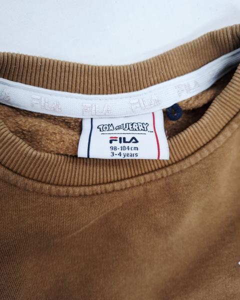 MAGLIONCINO FILA TOM&JERRY MARRONE TG 3/4 ANNI