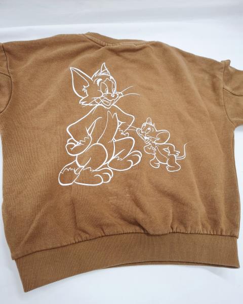 MAGLIONCINO FILA TOM&JERRY MARRONE TG 3/4 ANNI