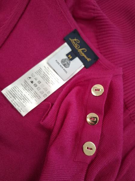 MAGLIONCINO LUISA SPAGNOLI FUCSIA TG M