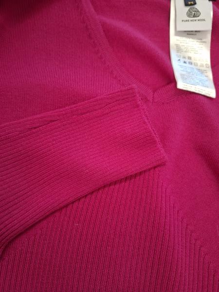 MAGLIONCINO LUISA SPAGNOLI FUCSIA TG M