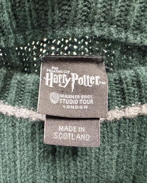 MAGLIONE HARRY POTTER QUIDDITCH SERPEVERDE TG L