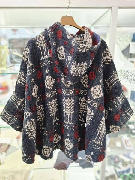 MANTELLA WOOLRICH TG S LANA CON CAPPUCCIO